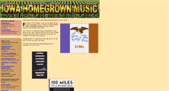 Desktop Screenshot of iowahomegrown.com