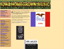 Tablet Screenshot of iowahomegrown.com
